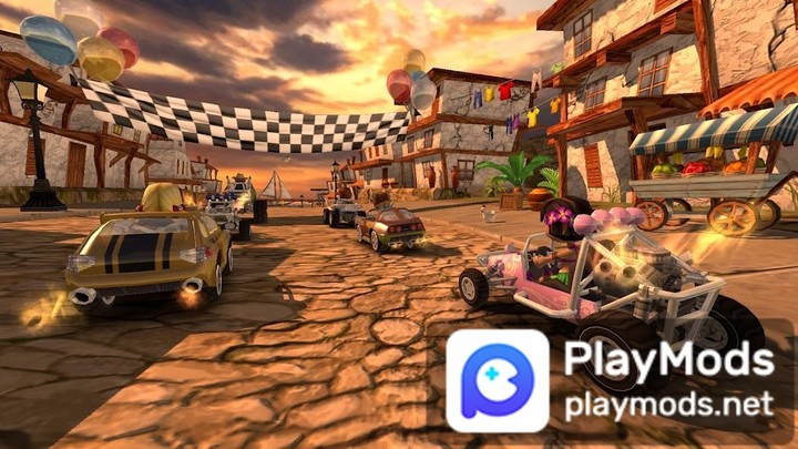 Beach Buggy Racing(Unlimited Money) screenshot image 1_playmods.games