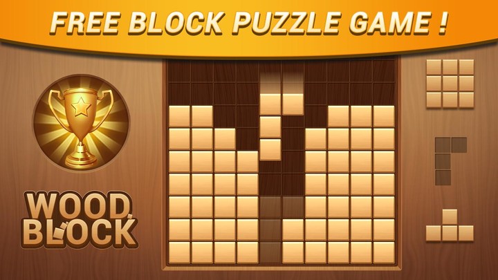 Wood Block - Classic Block Puzzle Game