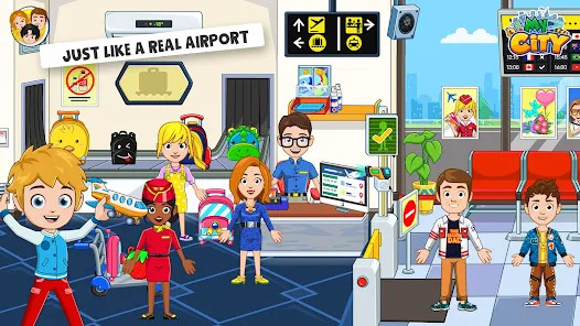 My City  Airport(Paid games free) screenshot image 3_playmod.games