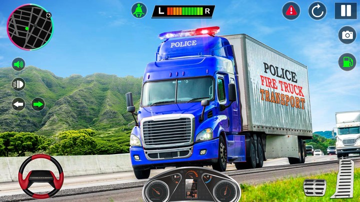 Fire Truck Transport Game 3D‏