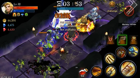 Monster Dungeon:Hunting Master(Free shopping) Game screenshot  6