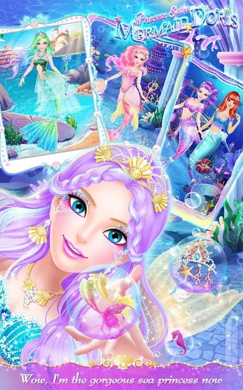 Princess Salon: Mermaid Doris(Разблокированная одежда) screenshot image 1