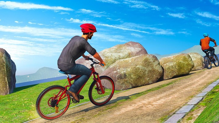 خارج المسار دراجة BMX يركب