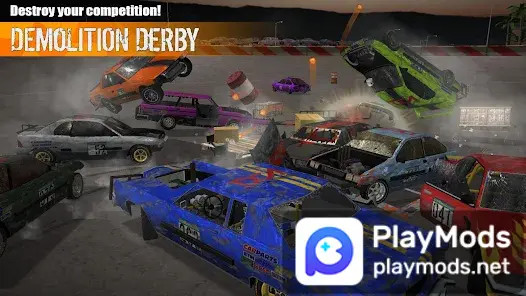 Demolition Derby 3(Unlimited Money) screenshot image 2_playmod.games