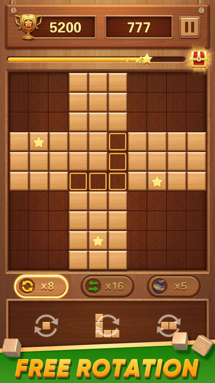 Block Puzzle Wood Blast_modkill.com
