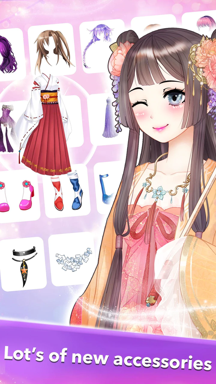 Descargar Juego de vestir d anime chicas MOD APK v3.1.5 Android