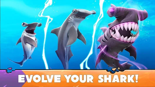 Hungry Shark Evolution(lots of gold coins) screenshot image 11