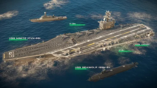 MODERN WARSHIPS: Sea Battle Online(Unlimited Ammo) screenshot image 1_modkill.com