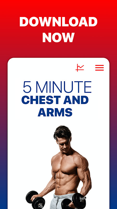5 Minute Chest and Arms‏