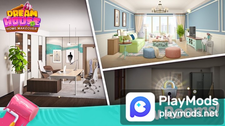 Dream House - Home Makeover‏(أموال غير محدودة) screenshot image 1