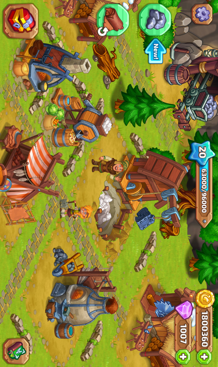 Vikings and Dragon Island Farm(Mod) screenshot