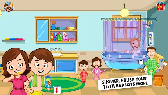 My Town: Home Doll house - Family Playhouse(Free download) screenshot image 7_playmods.net