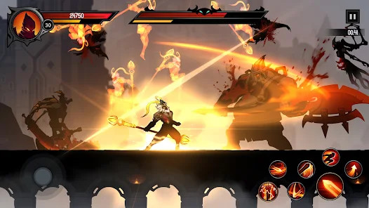 Shadow Knight: Ninja Fighting‏(قائمة وزارة الدفاع) screenshot image 2