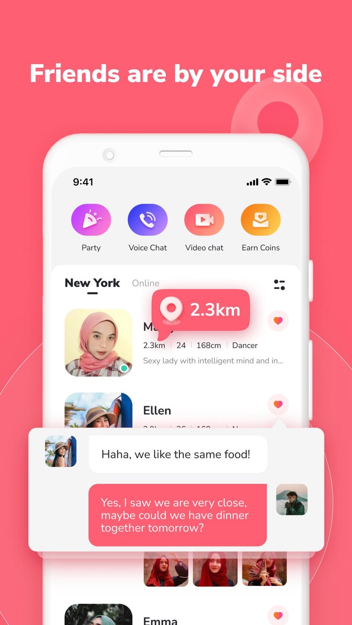 Heat Up - Chat & Make friends_modkill.com
