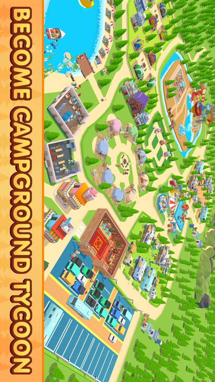 Camping tycoon mod apk