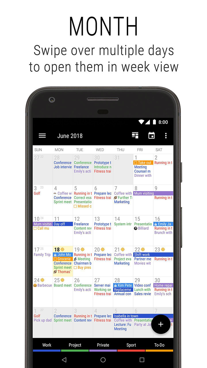 Business Calendar 2 Pro(Pro features unlocked) screenshot image 1_playmod.games