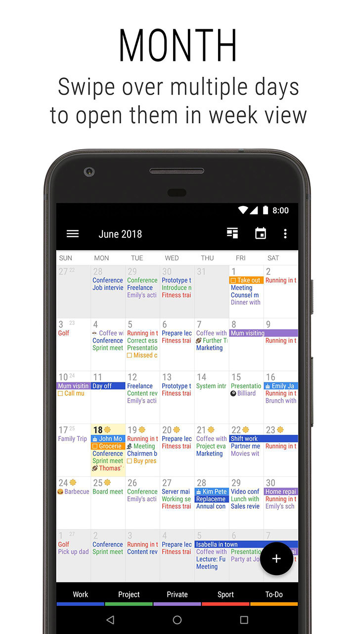 Business Calendar 2 Pro(Pro features unlocked) screenshot image 1_playmods.games