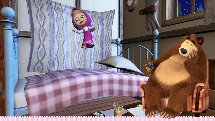 Masha and the Bear: Good Night_playmod.games