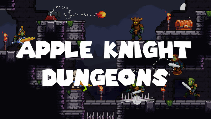 Apple Knight: Dungeons(tiền không giới hạn) screenshot image 1 Ảnh chụp màn hình trò chơi
