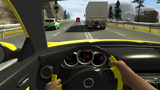 Racing in Car 2(Unlimited Money) screenshot image 1_playmods.games