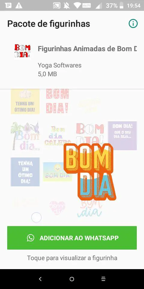 Download Figurinhas Bom Dia Animadas - WAStickerApps MOD APK  for  Android