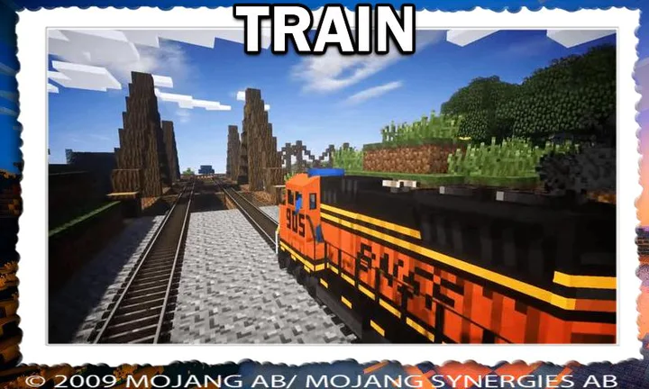 Download Train Mod For Minecraft Pe Mod Apk V2 9999 For Android