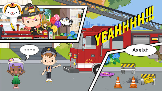 Miga Town: My Fire Station(Unlock all maps) screenshot image 4_playmod.games