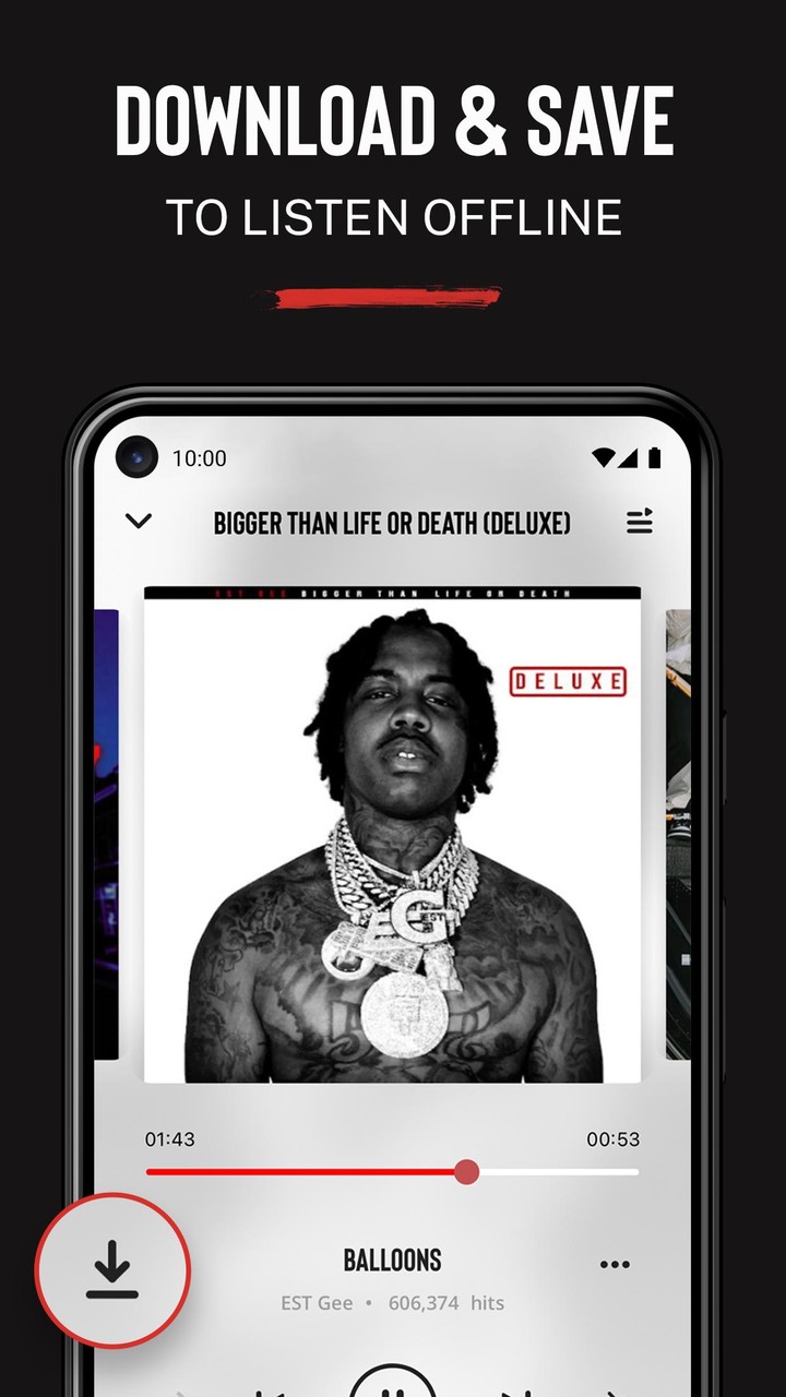 My Mixtapez: Stream Music(no ads) screenshot image 3_modkill.com