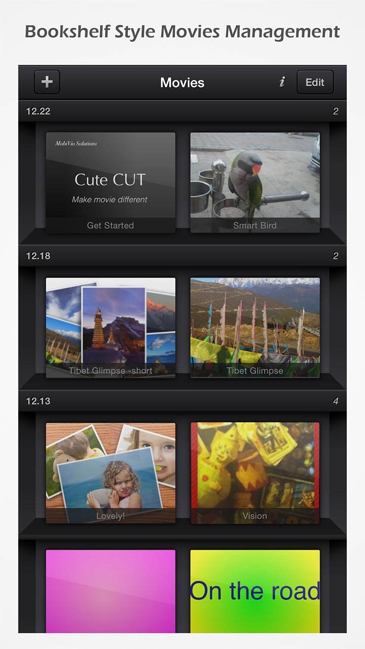 Cute CUT - Video Editor & Movie Maker(PRO Unlocked) screenshot image 3_playmod.games