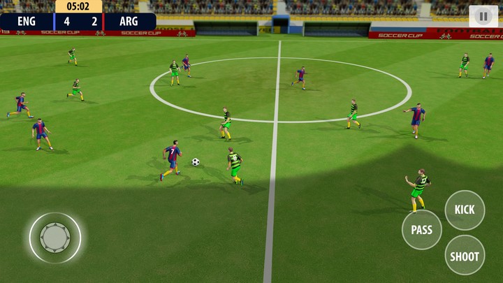 Soccer Match Football Game Ảnh chụp màn hình trò chơi