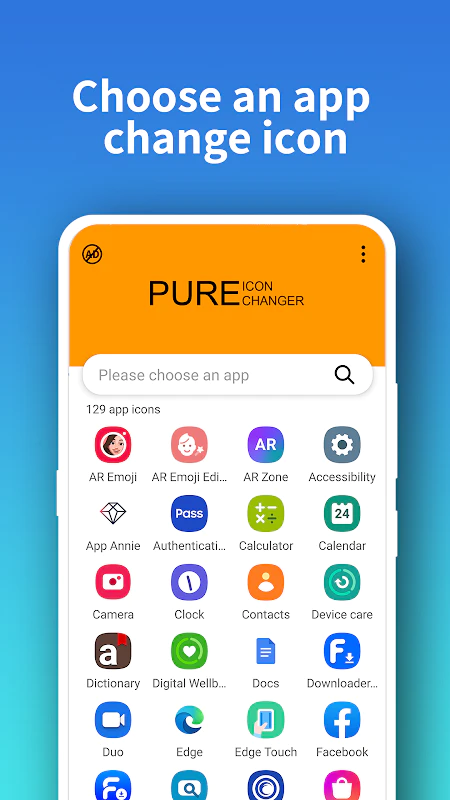 X icon changer на андроид. Icon Changer для Android. Pure приложение. APKPURE иконка. Пьюр иконка.