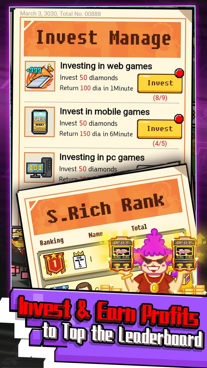 Idle Arcade Tycoon(Lots of money ) Captura de pantalla