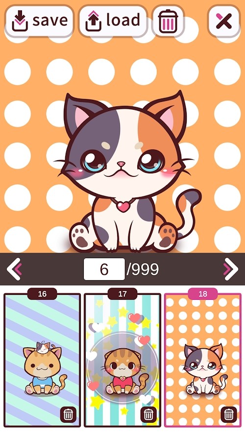 KittCat Story - cat dress up Captura de pantalla