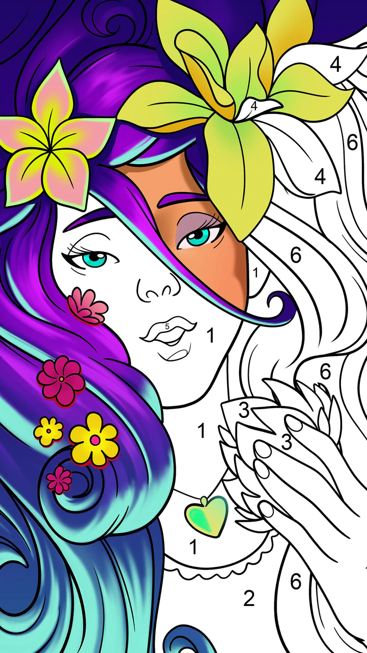 Color By Number Free Games