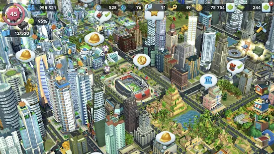 SimCity BuildIt(Mod) Game screenshot  7