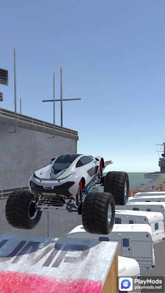 Extreme Car Sports(Large gold coins)_playmod.games