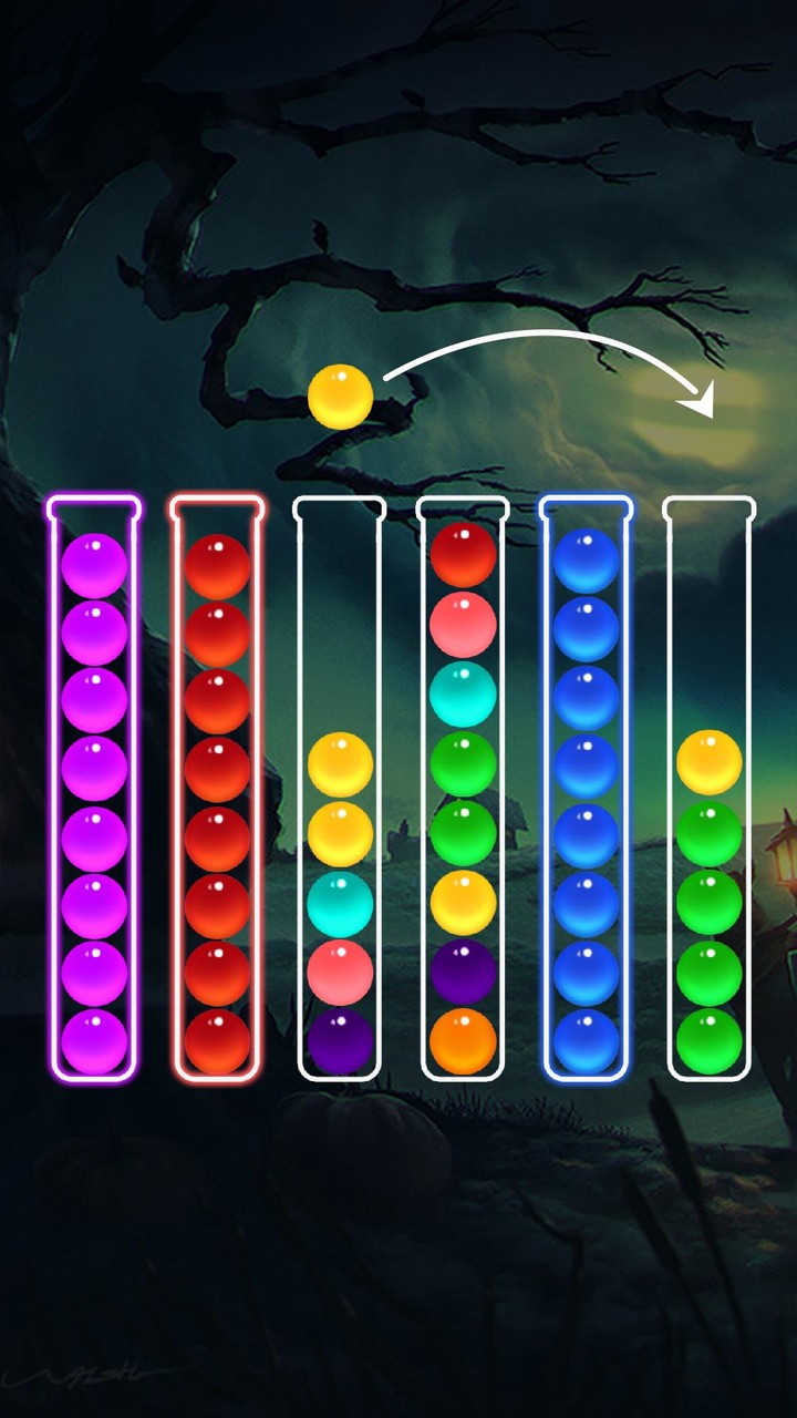 Bubble Sort Color Puzzle_playmod.games