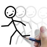 Free download Stickman: draw animation, creator & maker, drawing (Premium Unlocked) v3.21 for Android