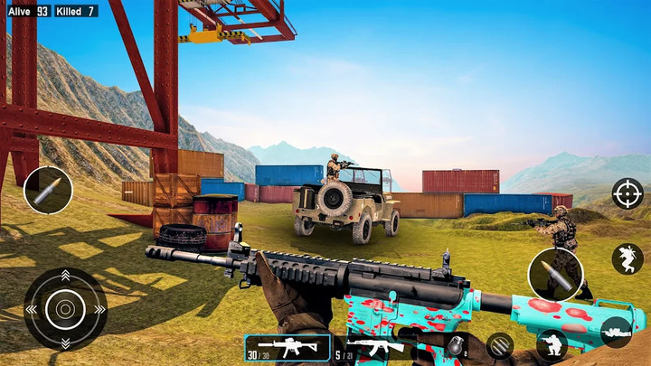 Commando Gun Shooting Games(Weak enemy) screenshot image 2_modkill.com