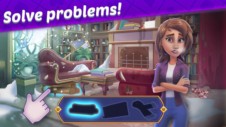 Solitaire Story - Ava's Manor: Tripeaks Card Game(free purchase)_modkill.com