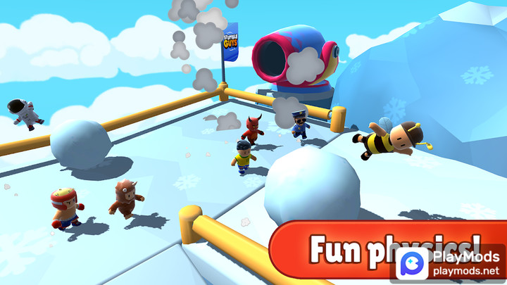 Stumble Guys(menu cài sẵn) screenshot image 4 Ảnh chụp màn hình trò chơi