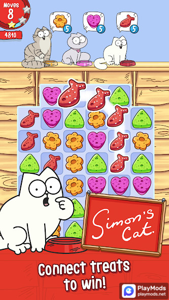 Simon’s Cat Crunch Time - Puzzle Adventure!(عصري) screenshot image 5