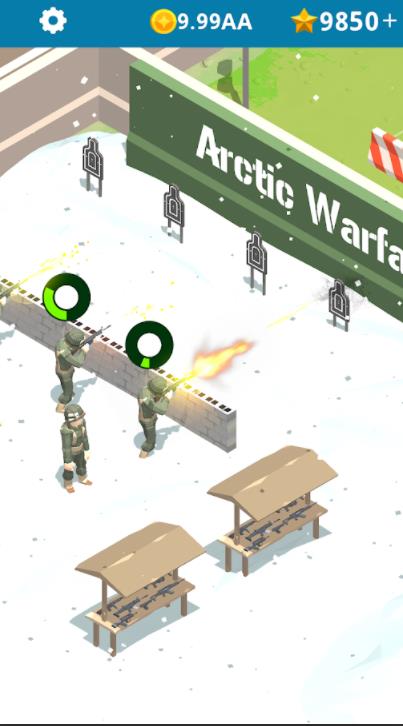 Idle Army Base: Tycoon Game(Unlimited Stars)