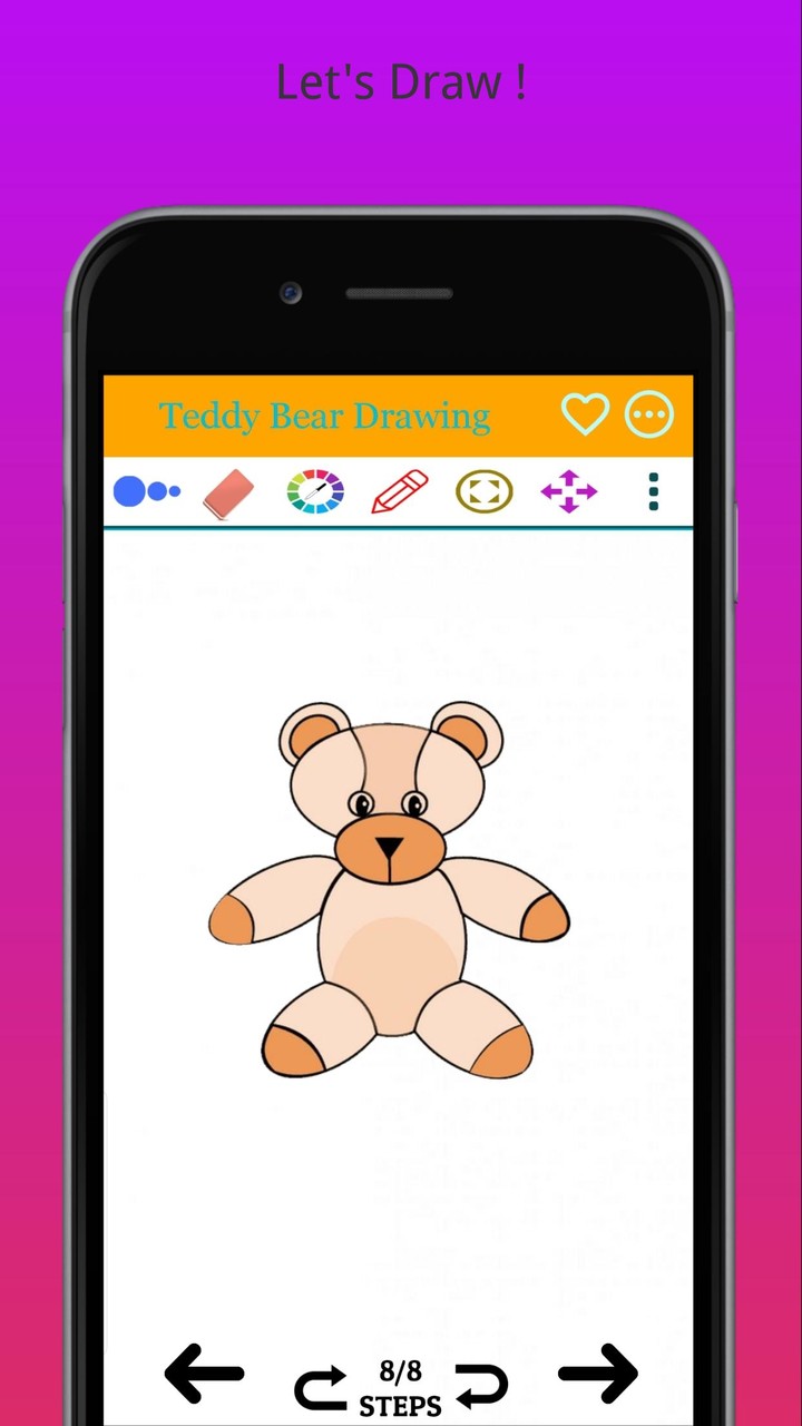 How to Draw Cute Teddy Bear Ảnh chụp màn hình trò chơi