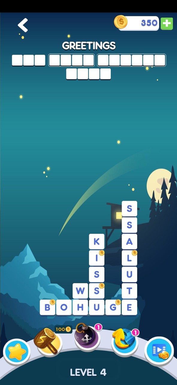 Word Block Puzzle - Smart Game Ảnh chụp màn hình trò chơi