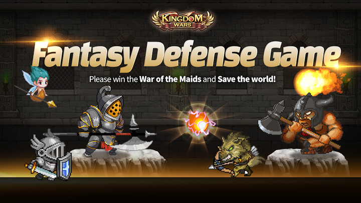 Kingdom Wars(Unlimited Diamonds) screenshot image 1_playmod.games