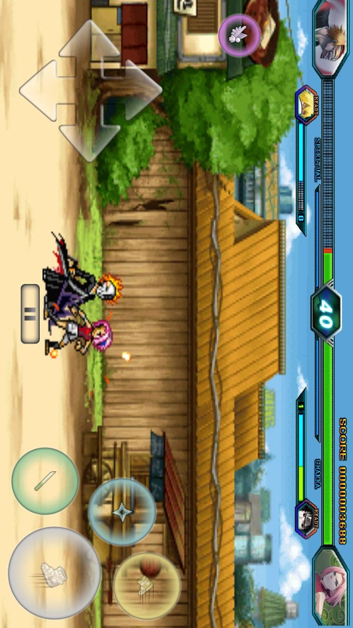 mugen Bleach vs Naruto(unlimited energy) screenshot image 4_playmod.games