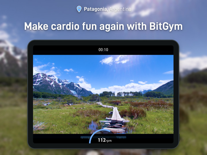 BitGym: Treadmill Trails App for Cardio Motivation