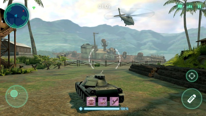 War Machines：Tanks Battle Game Ảnh chụp màn hình trò chơi
