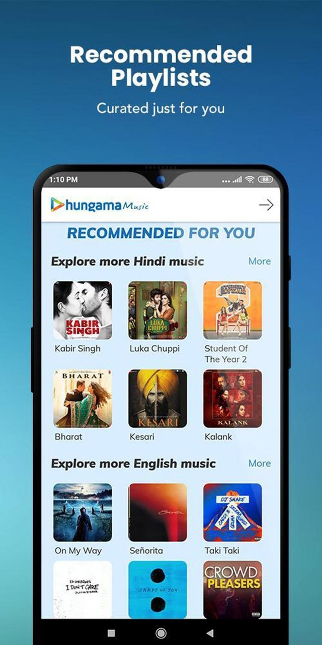 Hungama Music(Unlocked) screenshot image 2